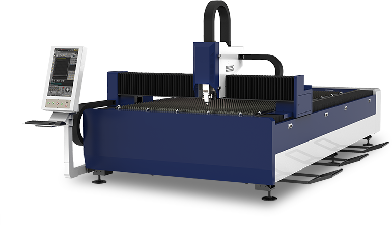 Single table laser cutting machine